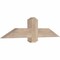 Ekena Millwork Eugene Smooth Timber Gable Bracket, Douglas Fir, 48"W x 12"H x 3 1/2"D x 5 1/2"F, 6/12 Pitch GBW048X12X0406EUG00SDF - alternate 4